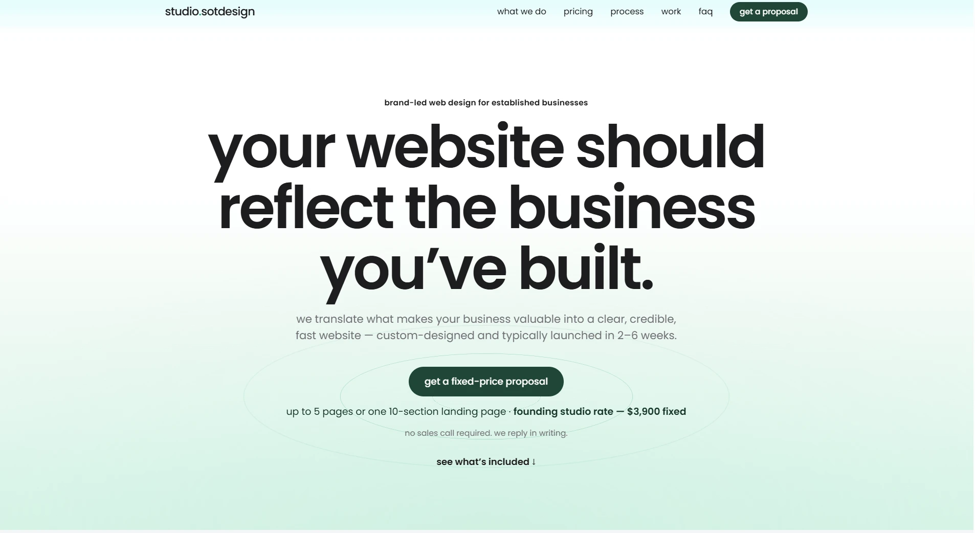 studio.sotdesign.com — desktop, hero